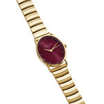 Montre Rosefield Oval Bordeaux - Id&eacute;es cadeaux Femme | Histoire d&rsquo;Or