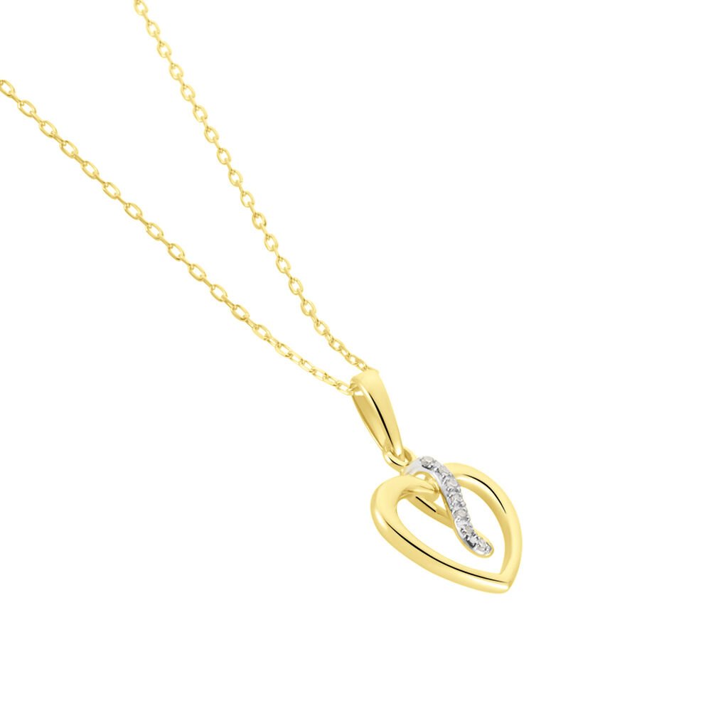 Collier Irmina Or Jaune Diamant - Colliers Femme | Histoire d’Or