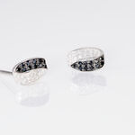 Boucles D'oreilles Puces Urania Or Blanc Diamant - Clous d'oreilles Femme | Histoire d&rsquo;Or