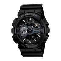Montre Casio G-shock Black & White Noir