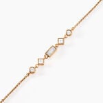 Bracelet Gold Chandelier Plaqu&eacute; Or Dor&eacute; Oxyde De Zirconium - Bracelets Femme | Histoire d&rsquo;Or