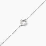 Bracelet Noely Argent Blanc Oxyde De Zirconium - Bracelets Femme | Histoire d&rsquo;Or