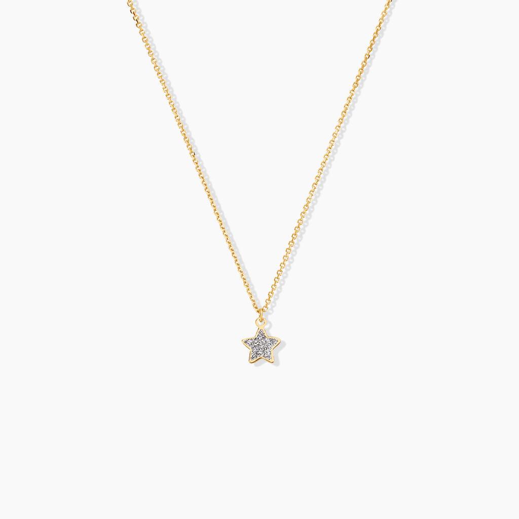 Collier Chirine Etoile Or Jaune - Colliers Enfant | Histoire d’Or