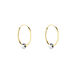 Créoles Kirsa Or Bicolore - Boucles d'oreilles créoles Femme | Histoire d’Or