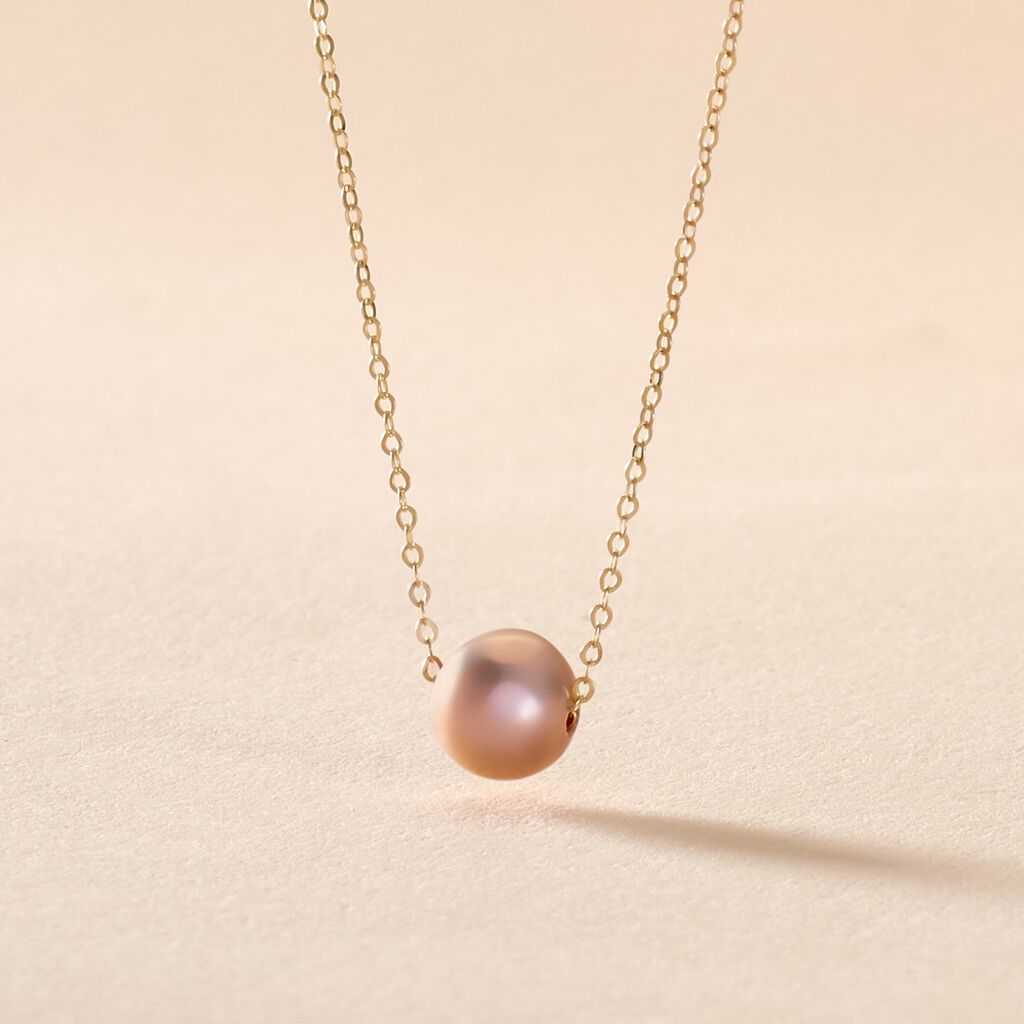 Collier Sissy Or Jaune Perle De Culture - Colliers Femme | Histoire d’Or