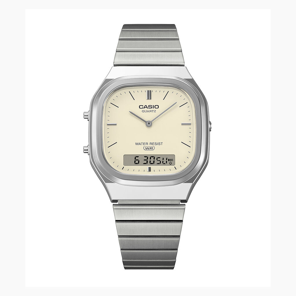 Montre Casio Collection Aq240 Jaune - Montres Unisex | Histoire d&rsquo;Or