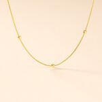 Collier Assiba Or Jaune - Colliers Femme | Histoire d&rsquo;Or