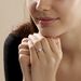 Bague Solitaire Fiona Or Blanc Diamant Synthetique - Bagues solitaires Femme | Histoire d’Or