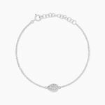 Bracelet Argent Tricoria Oxydes De Zirconium - Bracelets Femme | Histoire d&rsquo;Or