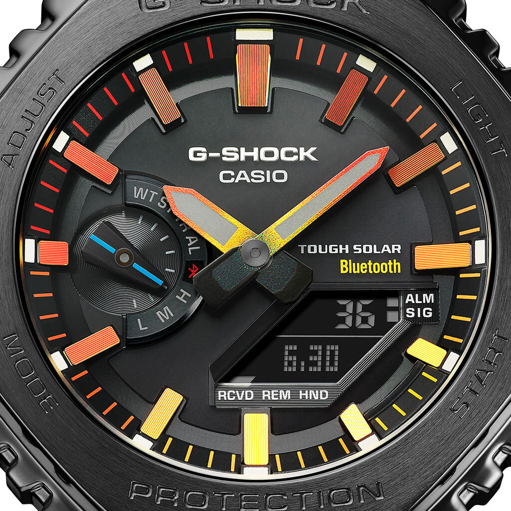 Montre Casio G-shock Classic Noir - Montres solaires Homme | Histoire d&rsquo;Or