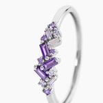 Bague Rio Argent Blanc Oxyde De Zirconium - Bagues avec pierre Femme | Histoire d&rsquo;Or