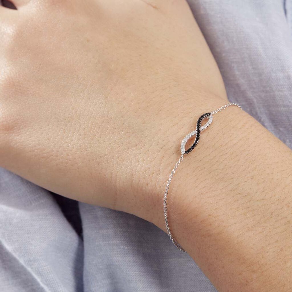 Bracelet Prudentia Argent Blanc Oxyde De Zirconium - Bracelets Femme | Histoire d’Or