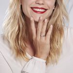 Bague Ilariane Or Blanc Diamant - Bagues avec pierre Femme | Histoire d&rsquo;Or