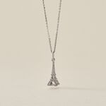 Collier Marceau Argent Blanc - Bijoux sans pierre Famille | Histoire d&rsquo;Or