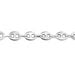 Bracelet Carrus Maille Grain De Cafe Argent Blanc - Bracelets chaîne Homme | Histoire d’Or