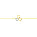 Bracelet Or Jaune Helisende Diamants - Bracelets chaîne Femme | Histoire d’Or