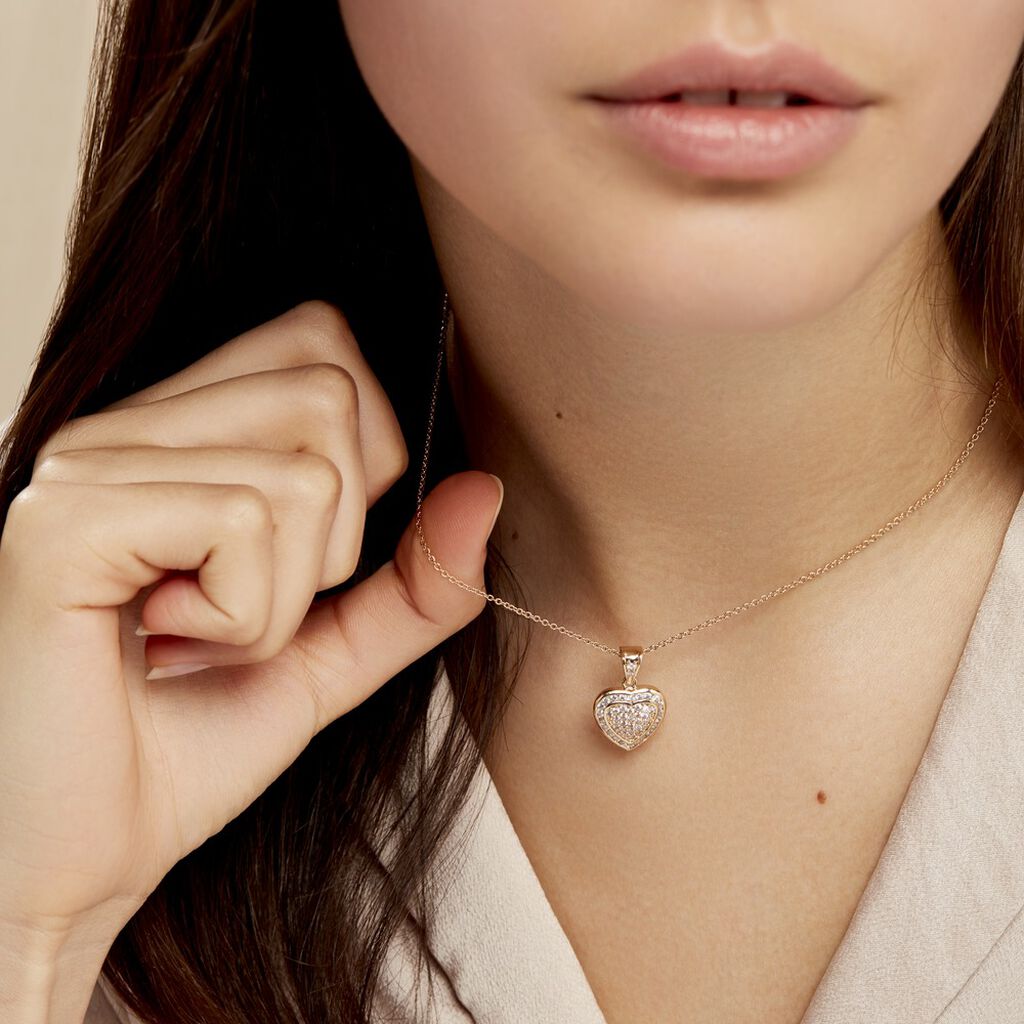Collier Rhadijaae Plaqué Or Jaune Oxyde De Zirconium - Colliers Femme | Histoire d’Or