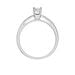 Bague Solitaire Loren Or Blanc Diamant - Bagues solitaires Femme | Histoire d’Or