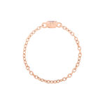 Bague Chaine Rio Argent Rose Oxyde De Zirconium - Bagues solitaires Femme | Histoire d&rsquo;Or