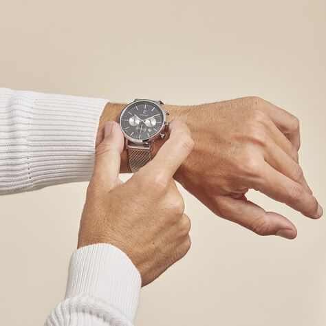 Montre Pierre Lannier Baron Noir - Montres Homme | Histoire d’Or