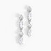 Boucles D'oreilles Pendantes Argent Blanc Shiny Nights Oxyde - Boucles d'oreilles fantaisie Femme | Histoire d’Or