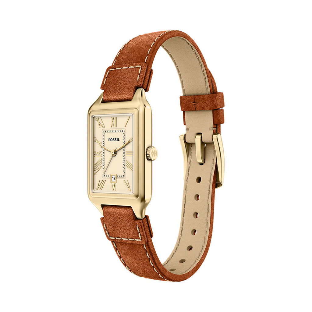 Montre Fossil Raquel Champagne - Montres Femme | Histoire d&rsquo;Or