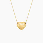 Collier Nolene Acier Jaune - Colliers fantaisie Femme | Histoire d&rsquo;Or