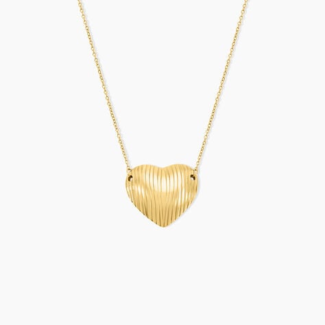 Collier Nolene Acier Jaune - Colliers fantaisie Femme | Histoire d&rsquo;Or