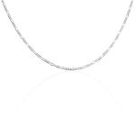 Collier Vivian Argent Blanc - Chaines Homme | Histoire d&rsquo;Or