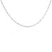 Collier Vivian Argent Blanc - Chaines Homme | Histoire d’Or