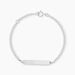 Bracelet Identité Shanah Or Blanc - Bracelets Communion Enfant | Histoire d’Or