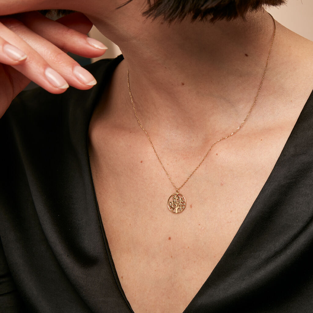 Collier Dahlila Or Jaune - Colliers Femme | Histoire d’Or