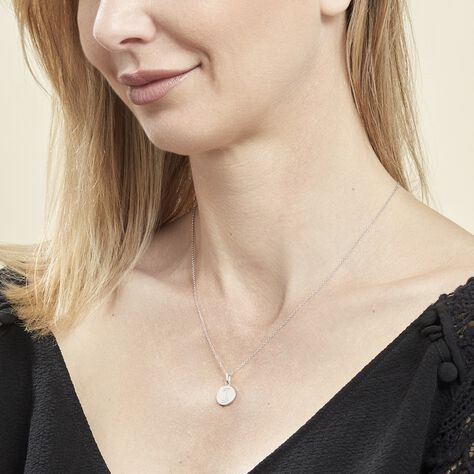 Collier Argent Eugenien Oxydes De Zirconium - Colliers fantaisie Femme | Histoire d’Or