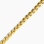 Bracelet Manolia Acier Jaune - Bijoux sans pierre Femme | Histoire d&rsquo;Or