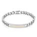 Bracelet Jourdan Acier Gris - Bracelets Homme | Histoire d’Or