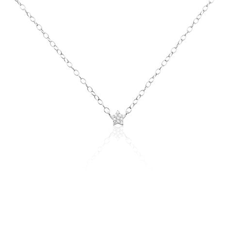 Collier Argent Magilos Oxydes De Zirconium - Colliers fantaisie Femme | Histoire d’Or