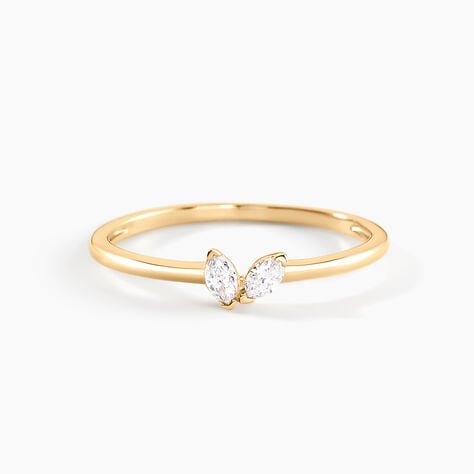 Bague Velvela Or Jaune Diamant Synthétique - Nouveautés Femme | Histoire d’Or