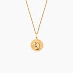 Pendentif Mary Argent Dor&eacute; A L'Or 750/1000 - Pendentifs Communion Femme | Histoire d&rsquo;Or