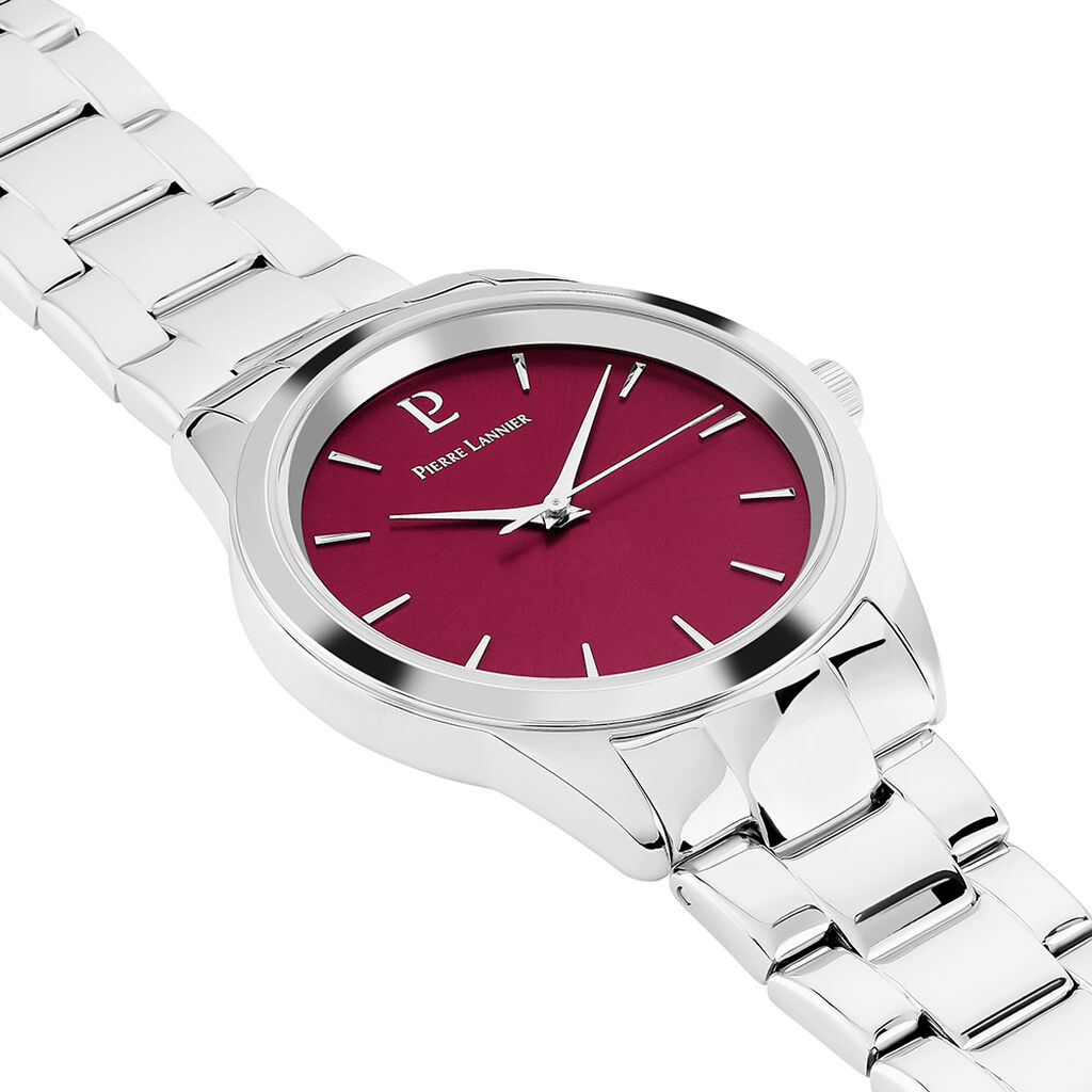 Montre Pierre Lannier Roxane Fuschia - Montres Femme | Histoire d’Or