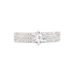 Bague Solitaire Ellora Argent Blanc Oxyde De Zirconium - Bagues solitaires Femme | Histoire d’Or