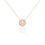 Collier Weena Or Rose Oxyde De Zirconium - Colliers Femme | Histoire d&rsquo;Or