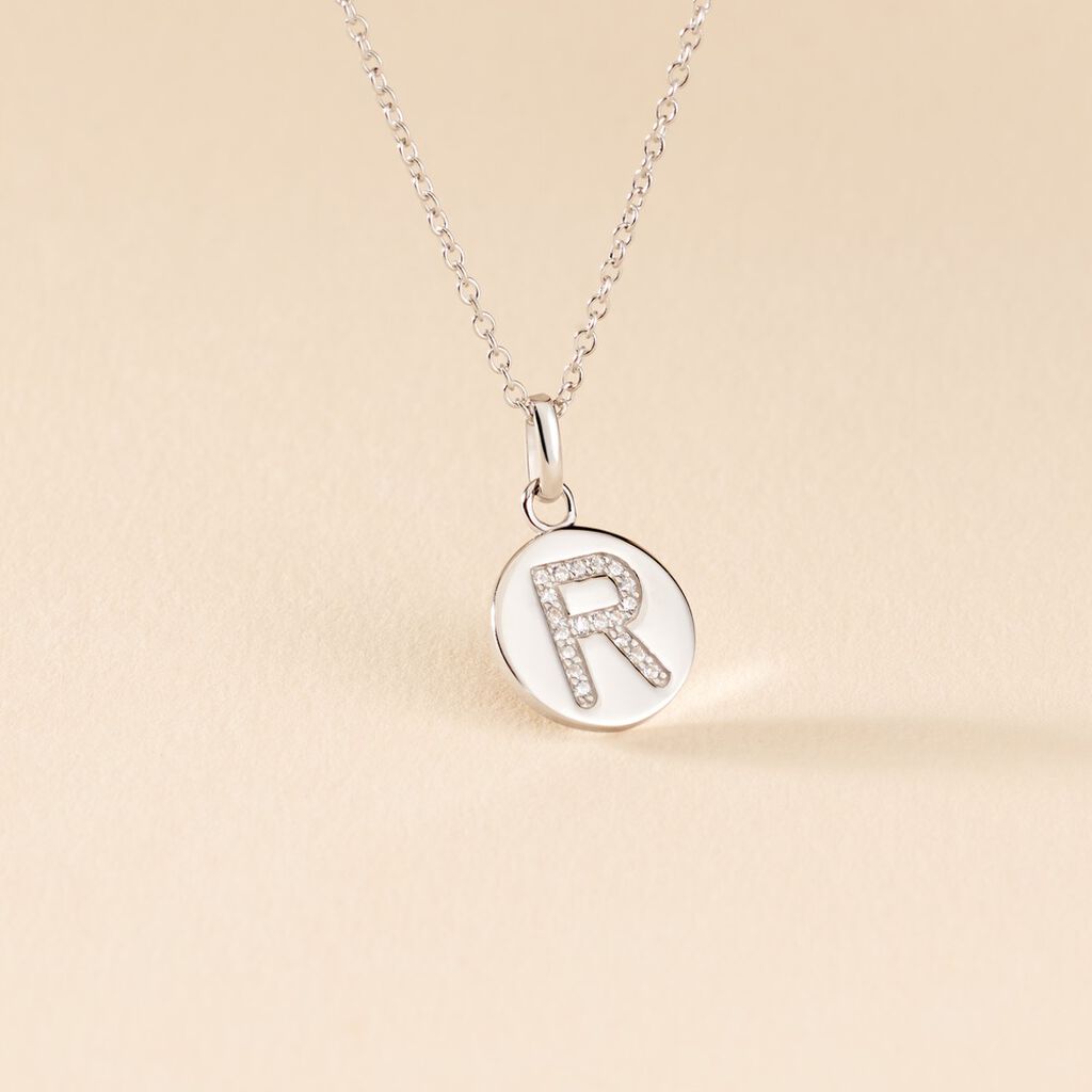 Collier Argent Eugenien Oxydes De Zirconium - Colliers fantaisie Femme | Histoire d&rsquo;Or
