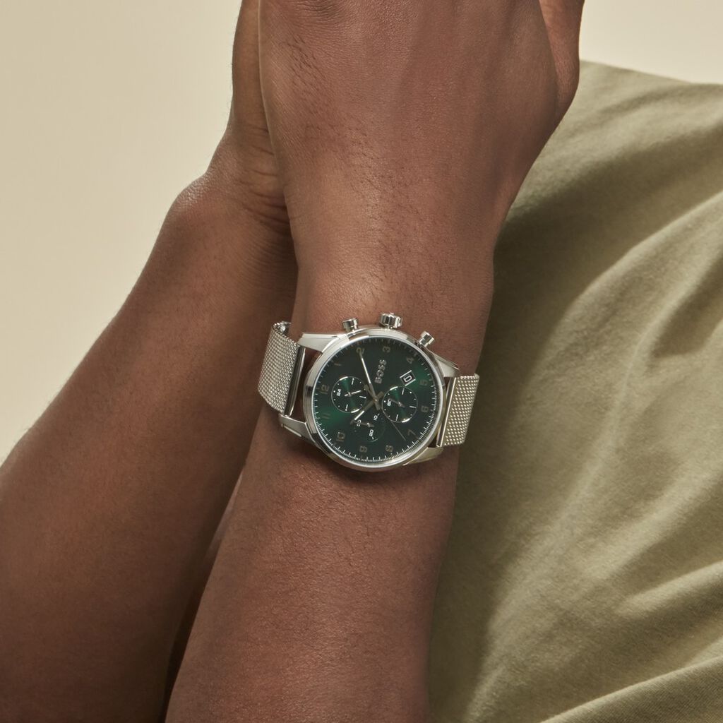 Montre Boss Skymaster Vert - Montres Homme | Histoire d’Or