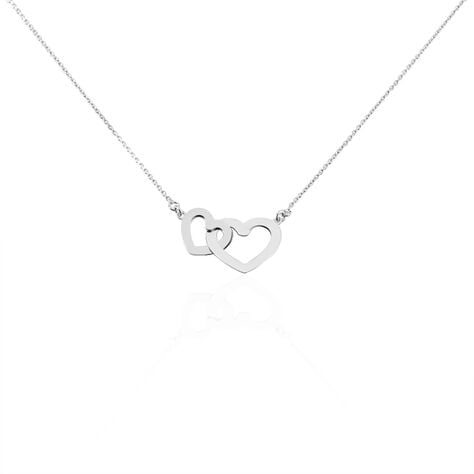 Collier Aalia Argent Blanc - Colliers fantaisie Femme | Histoire d’Or