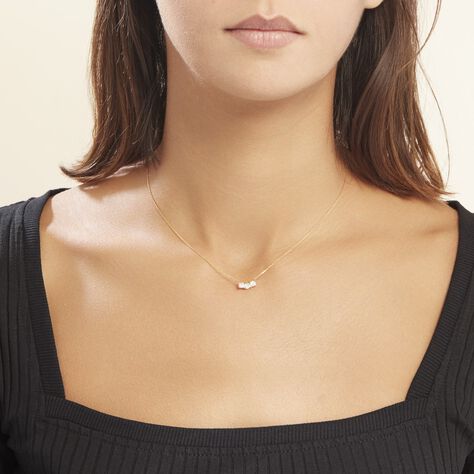 Collier Or Blanc Neely Diamants Synthétiques - Colliers Femme | Histoire d’Or