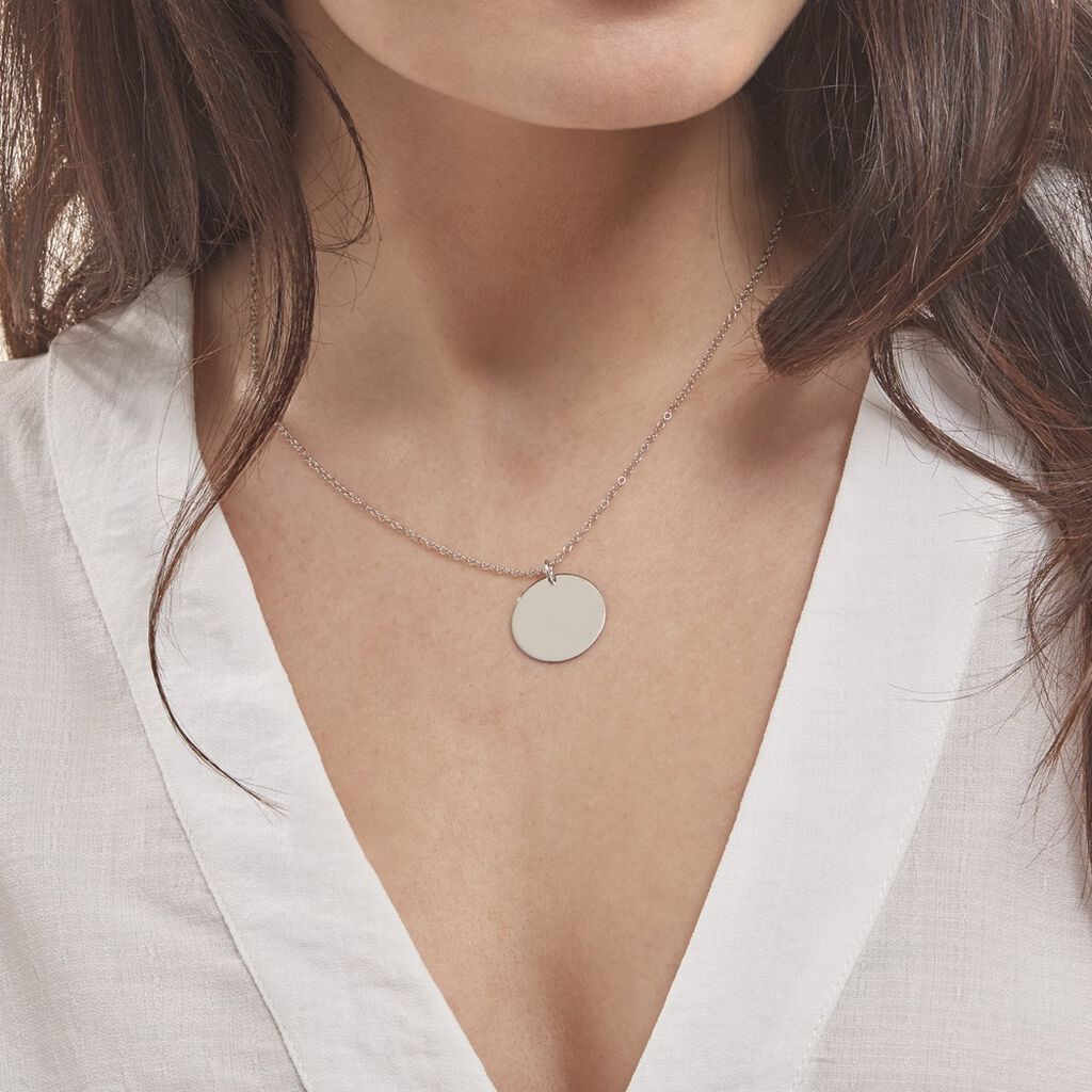 Collier Paula Argent Blanc - Colliers fantaisie Femme | Histoire d’Or