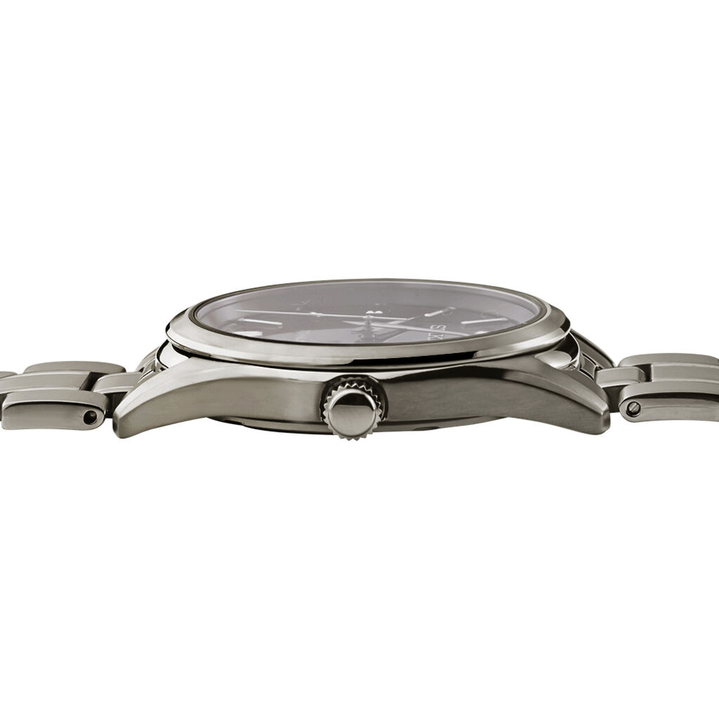 Montre Seiko Classique Titane Noir - Montres Homme | Histoire d’Or