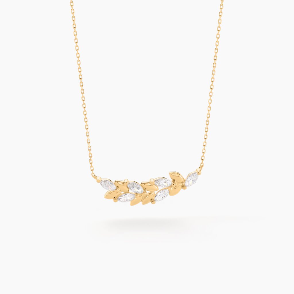 Collier Alexine Or Jaune Oxyde De Zirconium - Colliers Femme | Histoire d&rsquo;Or