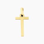 Pendentif Ionia Lettre Or Jaune - Pendentifs Famille | Histoire d&rsquo;Or