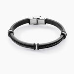 Bracelet Acier Blanc Polo - Bijoux sans pierre Homme | Histoire d&rsquo;Or